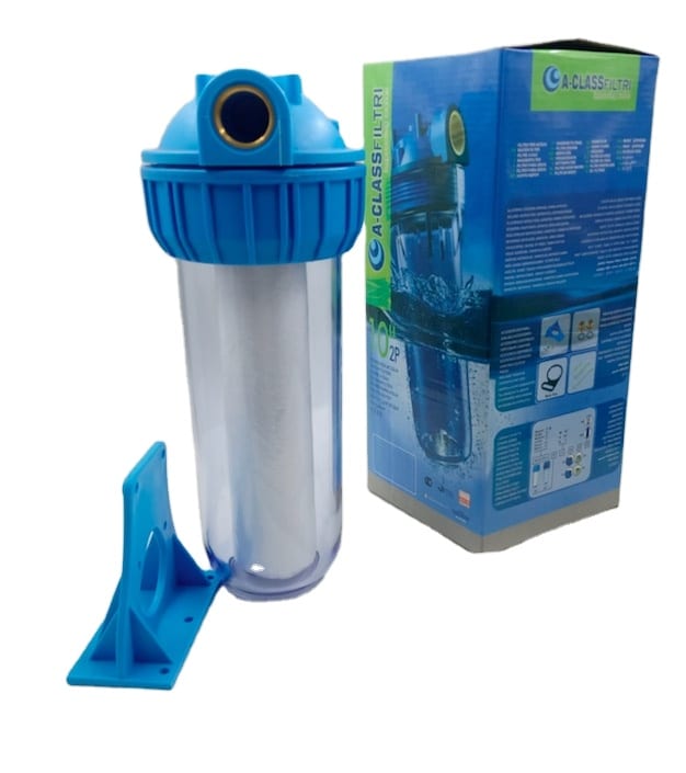 ΔΟΧΕΙΟ ΦΙΛΤΡΟΥ ΔΙΑΦΑΝΟ 2,5" x 10" D1/2" BIG FLOW - Image 4